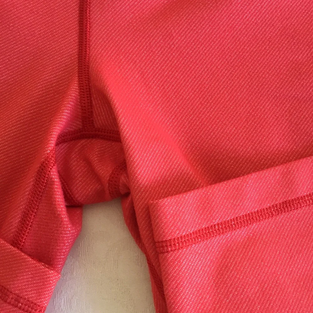 Lululemon PYB Pants in Love Red Slub Denim